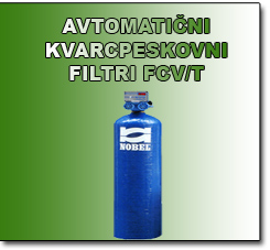 Kvarcpeskovni filtri NOBEL FCV/T
