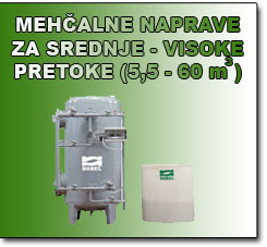 Meh�alne naprave za visoke pretoke